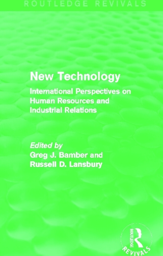 New Technology (Routledge Revivals)
