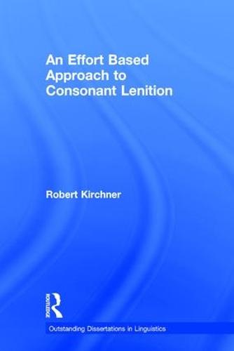 An Effort Based Approach to Consonant Lenition