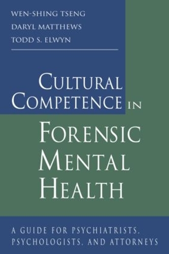 Cultural Competence in Forensic Mental Health