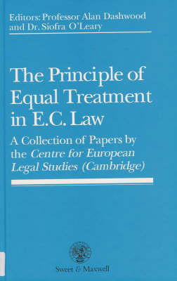 The Principle of Equal Treatment in EC Law