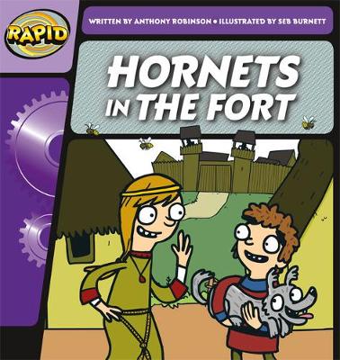 Rapid Phonics Hornets in the Fort Step 2 (Fiction) 3-pack