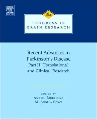 Recent Advances in Parkinsons Disease Volume 184