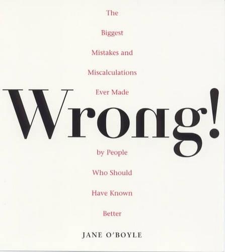 Wrong!