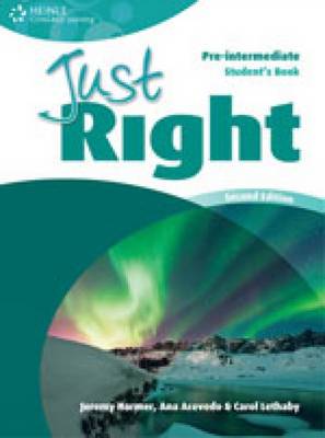 Just Right Pre-intermediate: Workbook: Pre-intermediate American English Version