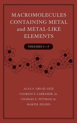 Macromolecules Containing Metal and Metal-Like Elements