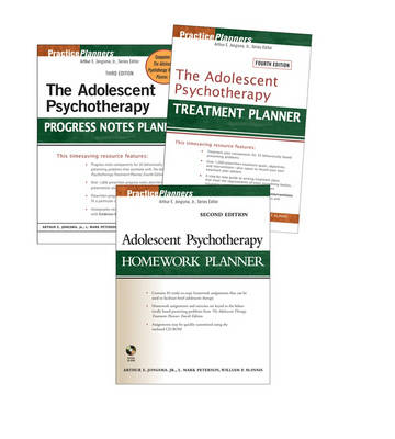 The Adolescent Psychotherapy Treatment Planner: WITH Adolescent Psychotherapy Homework Planner 2r.e. AND The Adolescent Psychotherapy Progress Notes Planner 3r.e.