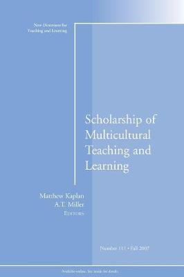 Scholarship of Multicultural Teaching and Learning