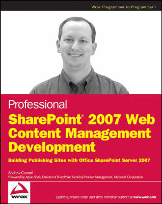 Professional SharePoint 2007 Web Content Management Development