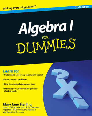 Algebra I For Dummies