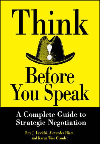 Think Before You Speak