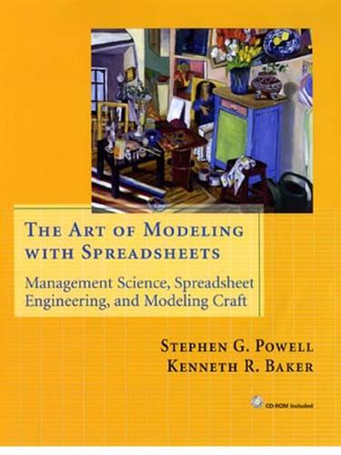 The Art of Modeling with Spreadsheets