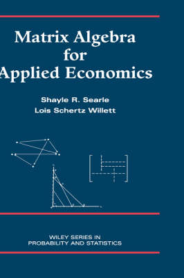 Matrix Algebra for Applied Economics