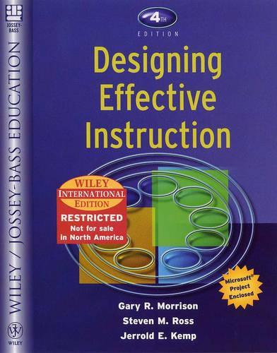 Designing Effective Instruction