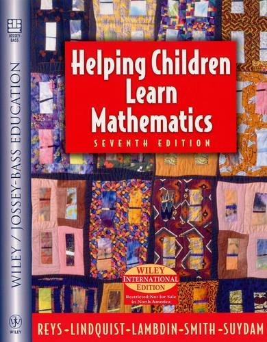 Helping Children Learn Mathematics