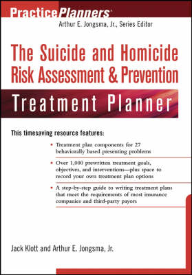 The Suicide and Homicide Risk Assessment and Treatment Planner