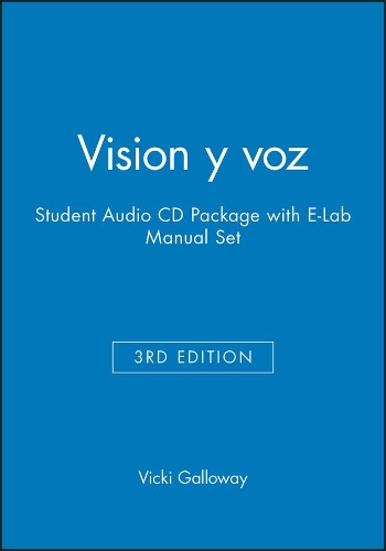 Vision y voz, 3e Student Audio CD Package with E-Lab Manual Set