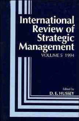 International Review of Strategic Management: v.5