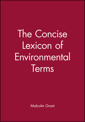The Concise Lexicon of Environmental Terms