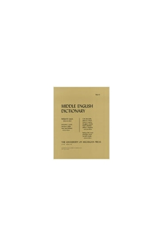 Middle English Dictionary