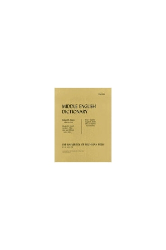 Middle English Dictionary