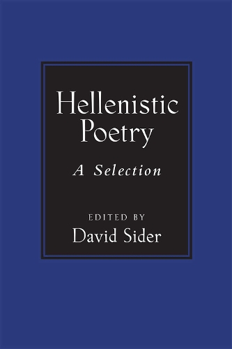 Hellenistic Poetry