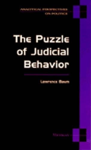 The Puzzle of Judicial Behavior