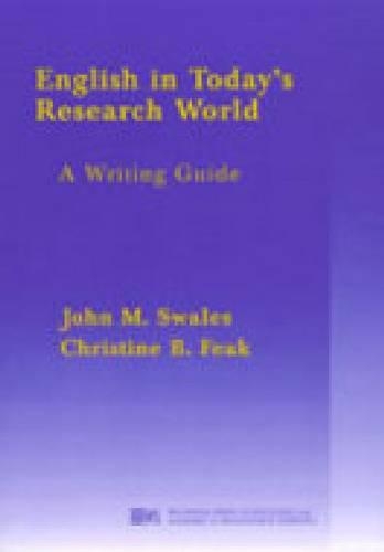 English in Today's Research World