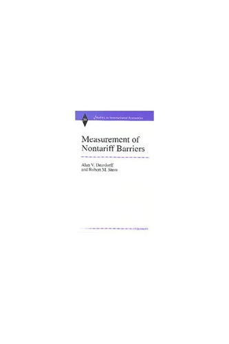 Measurement of Nontariff Barriers
