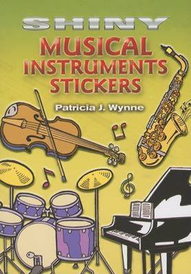 Shiny Musical Instruments Stickers