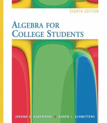 Algebra for College Students (with Interactive Video Skillbuilder CD-ROM and iLrn (TM) Student Tutorial Printed Access Card)