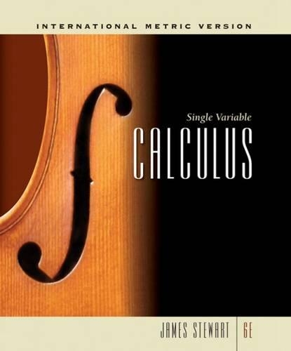 Single Variable Calculus