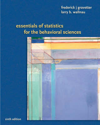 Essentials of Statistics for the Behavioral Science