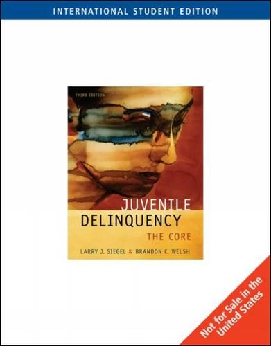 Juvenile Delinquency