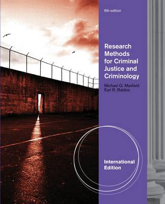 Research Methods for Criminal Justice and Criminology