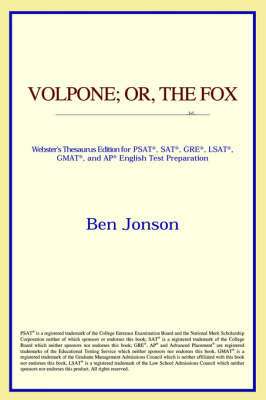 Volpone; Or, the Fox