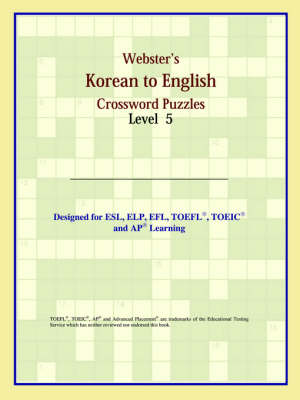 Webster's Korean to English Crossword Puzzles