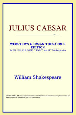 Julius Caesar (Webster's German Thesaurus Edition)