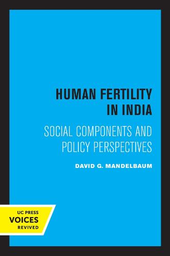 Human Fertility in India