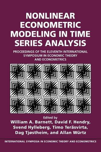Nonlinear Econometric Modeling in Time Series