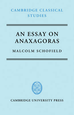 An Essay on Anaxagoras