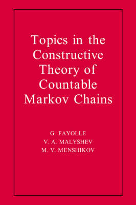 Topics in the Constructive Theory of Countable Markov Chains