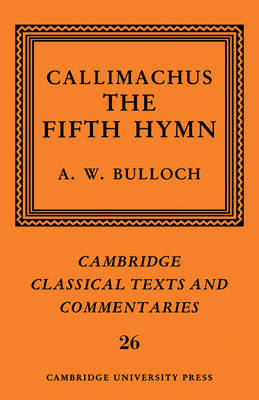 Callimachus: The Fifth Hymn