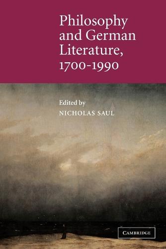 Philosophy and German Literature, 1700–1990