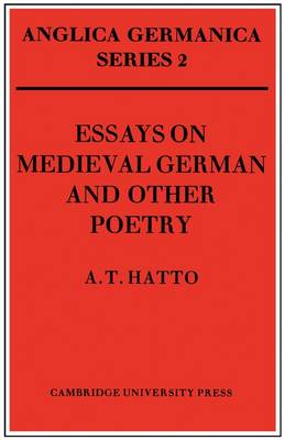 Essays on Medieval German and Other Poetry