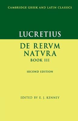 Lucretius: De Rerum NaturaBook III