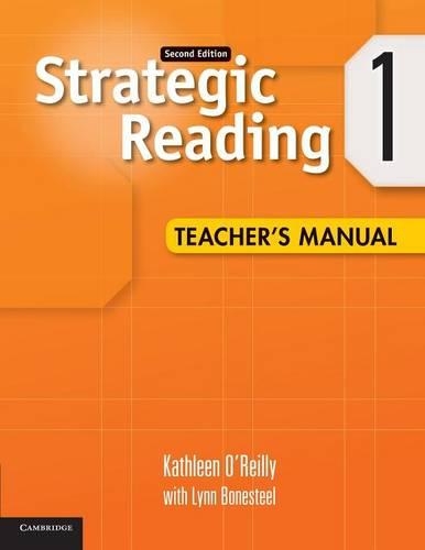 Strategic Reading Level 1 Teacher's Manual