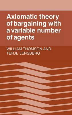 Axiomatic Theory of Bargaining with a Variable Number of Agents