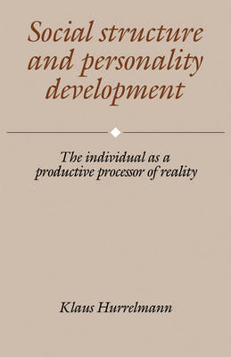 Social Structure and Personality Development