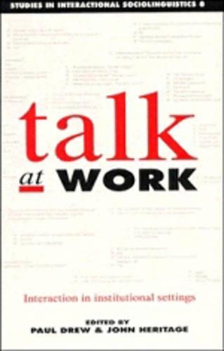 Talk at Work