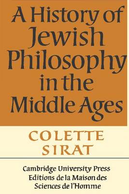 A History of Jewish Philosophy in the Middle Ages